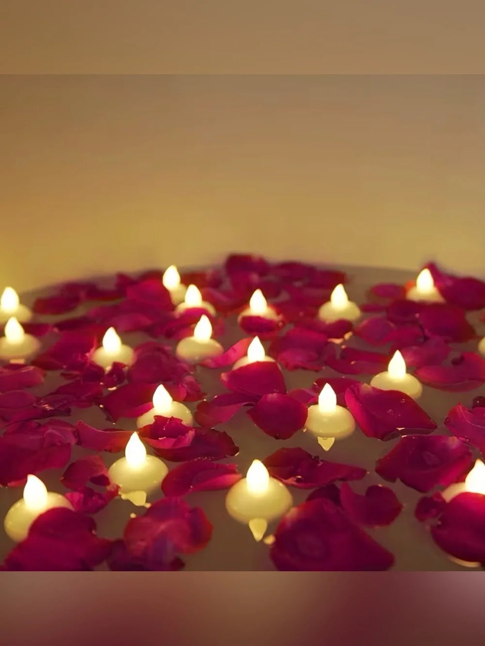 48 Pack Waterproof Flameless Floating Tealights